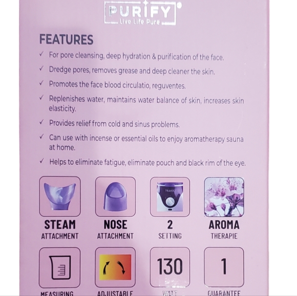 Purify Facial Steamer - Picture 4 of 6
